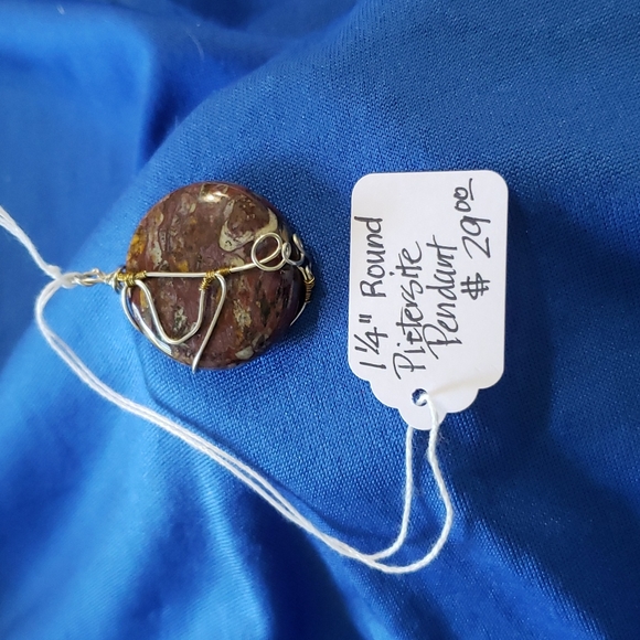 Pietersite Round Pendant - Picture 7 of 7